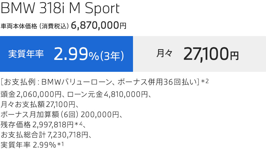 3 M　支払例