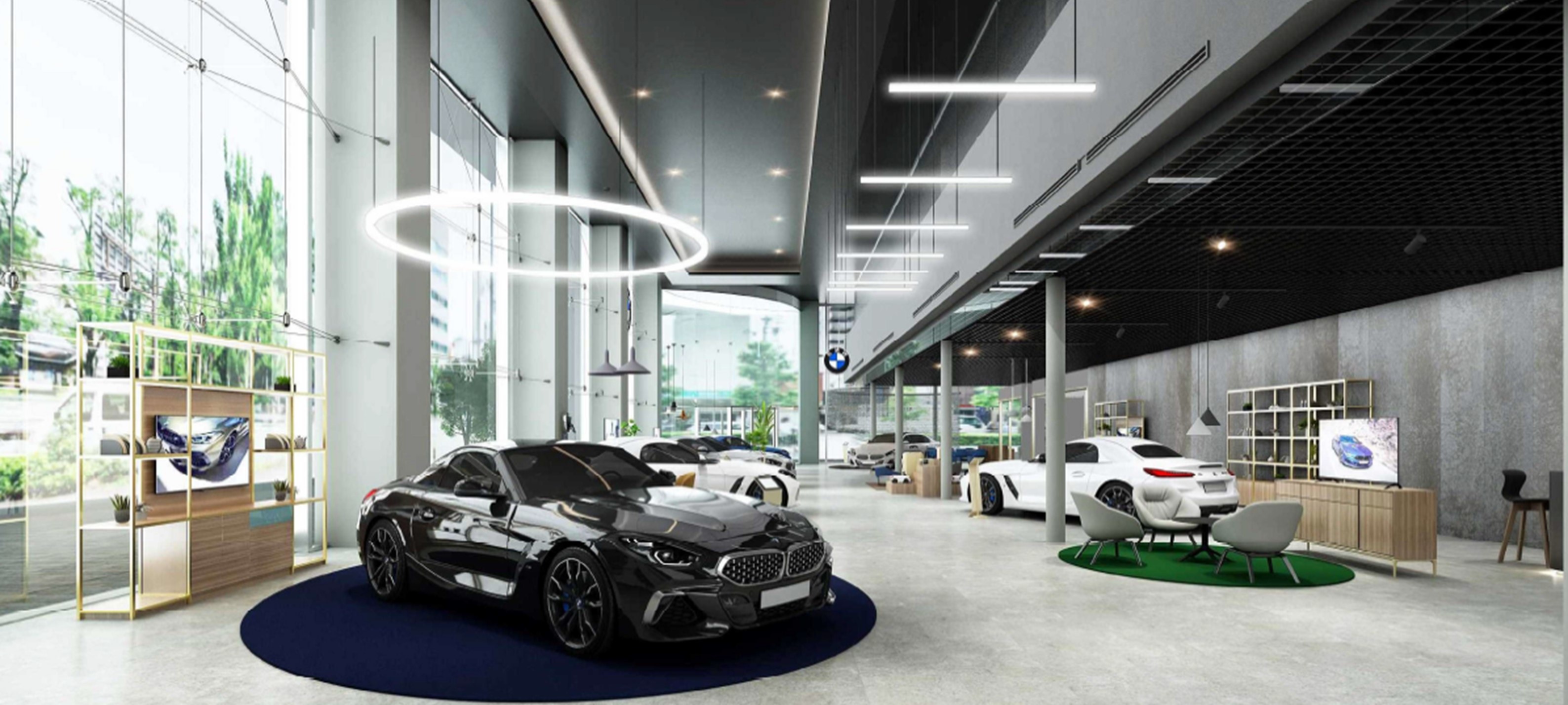 Osaka BMW 新梅田支店ショールーム