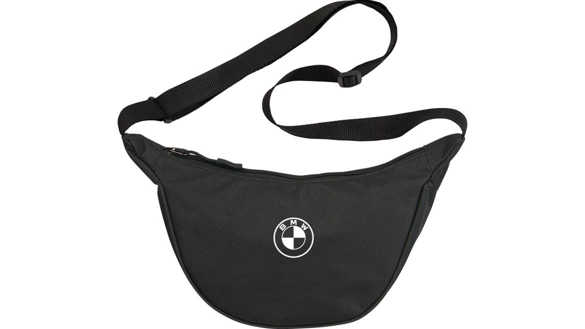 「BMWロゴ入りハーフラウンドショルダーバック」