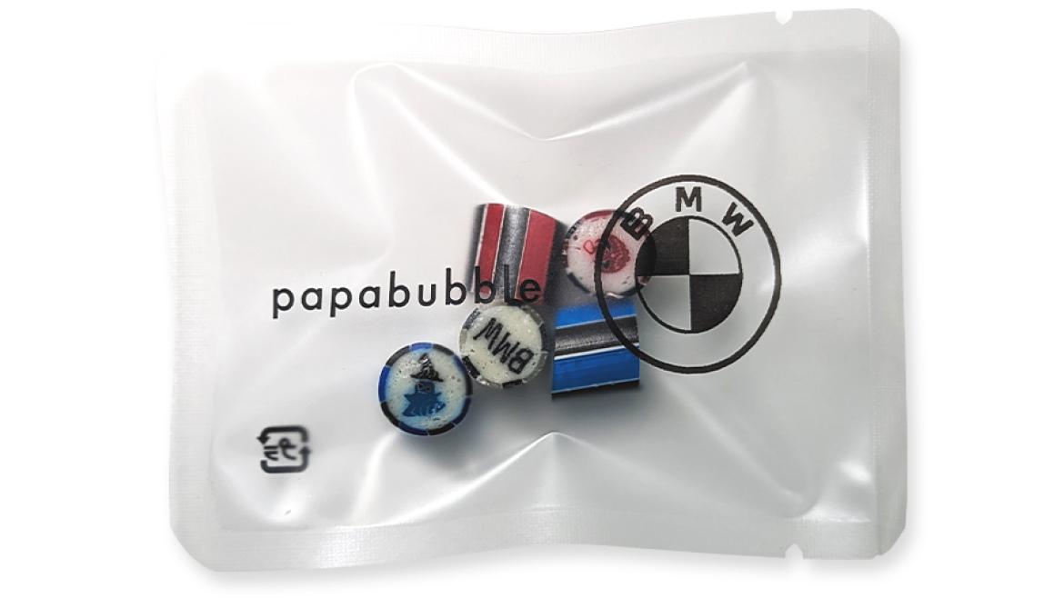来場記念品「BMW×PAPABUBBLE キャンディ・バッグ」